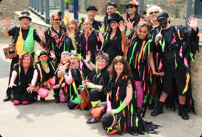 Team at Oxford Folk Weekend